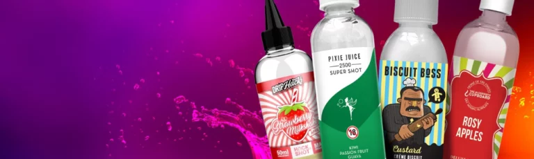 E-Liquid Bottle Shots