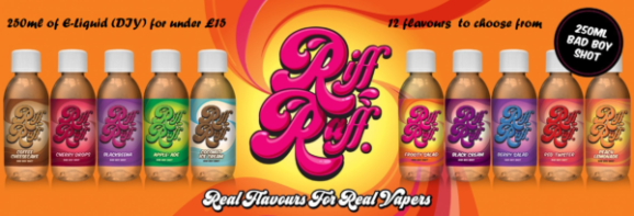 Riff Raff - Real Flavours for Real Vapers